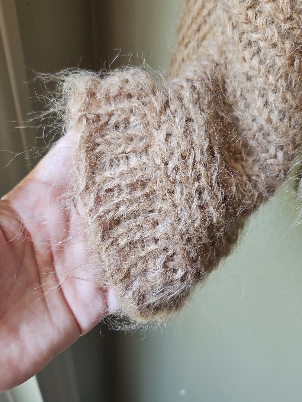 Montse Badell Cuzco Peru Handmade Alpaca Sweater - Picture 4 of 10